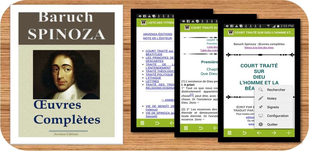 Spinoza : L'Éthique + Biographie - Édition Émile Saisset 1861 - Reliure Cuir