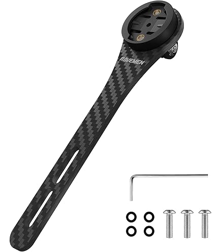 DAZZLEEX Support d'ordinateur pour Guidon de vélo de Route pour Canyon H11/H36 Garmin AER-OAD