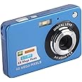Dpofirs 4K Digital Camera, 48MP 2.7in LCD Display Video Camera, 8x Zoom Anti Shake Vlogging Camera for Photography Continuous (Blue)