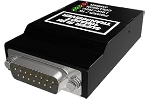 ADNET 10Base-T RJ45 to 10Base-5 DB15M AUI Type Media Converter | Thick Ethernet Adapter to 10BT UTP RJ-45 Transceiver