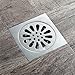 Produktbild Haixng Bad Dusche Bodenablauf SUS304 Edelstahl Stahl Quadratische Duschrinne filtern, Abnehmbarem Deckel Polieren Oberflächenbehandlung