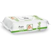 Pure Baby Organik Bambu &Ouml;zl&uuml; Islak Havlu 24&times;90 (2160 Yaprak)