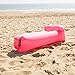 Produktbild Aufblasbare Liege mit Rückseite Kissen und Speicherung Tasche – Diese selbst aufblasende Air Liege Aufblasbar Couch können Sie haben eine aufblasbare Sofa, egal wo – Reisen, Strand, Urlaub, Pool, Park, Garten, Camping, Skifahren., rose