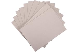 MAGICLULU Scrapbook Accessories 10 Pcs Chip Board, 11.6 x 8 Cardboard Sheets Book Board Binder Board for Book Binding Crafts Scrapbooking Picture Frame(Thick 1.5MM) Book Accessories