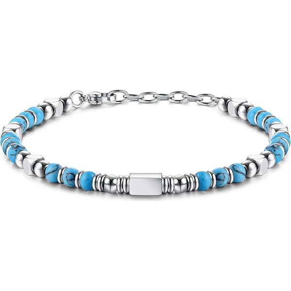 Spadarella Bracciale Unisex Con Sfere D'Argento 925 - Mix 5+7 Mm, Lunghezza 20 Cm, SPBR27 - Fatto A Mano In Italia