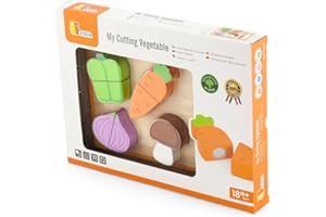EITECH Viga Zabawki - puzzle kształtowe - cięcie warzyw