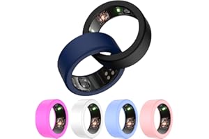WACANC [6 Pcs]Protective Ring Cover for ULTRAHUMAN Ring AIR,Elastic Silicone Ring Case for ULTRAHUMAN Smart Ring Working Out,Smart Ring Case Cover Compatible ULTRAHUMAN Ring Size 6 7 8 9 10 11 12 13 14