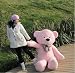 Click4Deal Big Soft Teddy Bear 4 Feet Long Pink (122 Cm) Best For Someone Special RS.1449.00