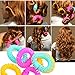Ckeyin ® 12 Pcs Circle Plastic Hair Curls Rollers Bang curls artifact Curl tool Hair Styling Tools Hair Accessories Magic Spiral Ringlets Circles