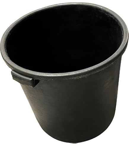 KELI - Poubelle 75L Caoutchouc Vulcanisé Naturel