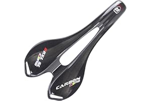 RXL SL Selle de Vélo en Fibre de Carbone Ultraléger Respirant pour Vélo de Route 270 * 141mm Selle VTT Carbone Selle Route Carbone