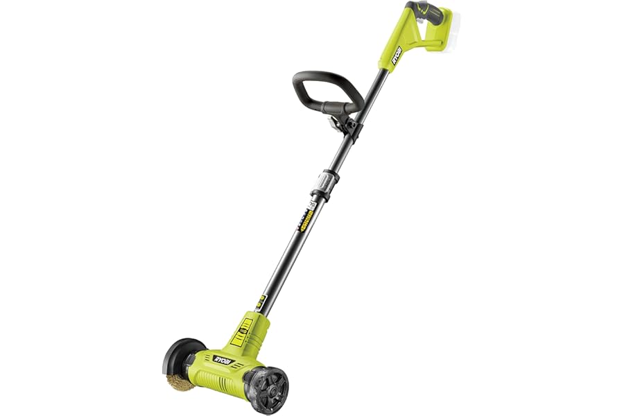 Ryobi RY18PCA-0 18V ONE+ Patio Cleaner with Wire Brush (Bare Tool), Hyper Green