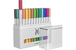 XINART Penne per penne a sublimazione Cricut Joy, Dual Tip, compatibili con Cricut Mug Press/Infusible Penne Heat Press Progetti da 36 Pack (0,4 Tip & 1,0 Tip)