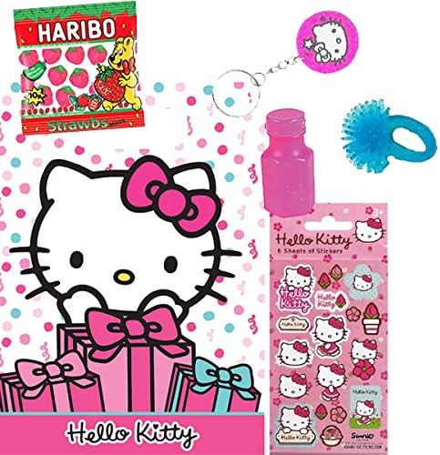 Hello Kitty Pre Filled Party Bags, no. 4, one supplied