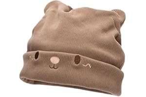 DiiWmme Berretto con orecchie di gatto, cappello nero Y2k all'uncinetto, lavorato a maglia, elastico, invernale, autunno, caldo, da donna, per ragazze, donne, adulti, per ogni stagione