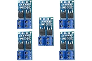 SUN3DRUCKER Duales MOSFET Schaltmodul 400W High-Power - 5stk Triggerschalter Antriebsmodul, DC 5V-36V 15A (30A max.), PWM Regler Schalttafel Treibermodul für Arduino