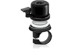 ReFind Timbre de Bicicleta para Airtag. Soporte Oculto para Apple Airtag y Rastreador P09. Timbre y Rastreador para Bicicleta. Antirrobo para Bicicleta, Ebike o Patinete. (Sin Rastreador P09)