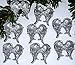 Produktbild 8 EDEL Streu/Klebe Engelflügel in silber Tischdeko 3,5 cm TOP / zum verarbeiten Weihnachtsdeko 4845