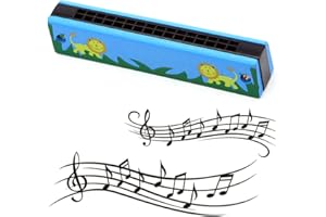REQAG Armonica A Bocca Bambini Armonica A Bocca 16 Buche Armonica Per Bambini Legno Può Essere Utilizzata Come Regali Di Compleanno Regali Scolastici Souvenir Per Le Vacanze