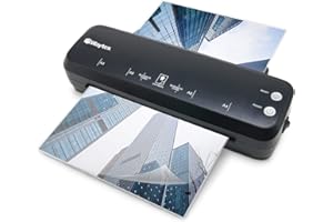 Plastifieuse A4 A5 A6 A7 Pro Rapide à Chaud et à Froid jusqu’à 2x125 microns pour Usage Bureau ou Maison