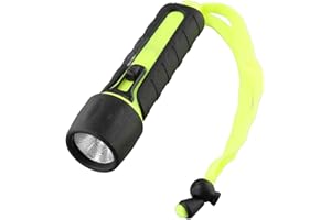 Niceminiwall LED Scuba Diving Flashlight 8000LM Waterproof Underwater Torch Light With Tail Rope 50M Depth Rated For Diving Swimming Snorkeling Camping Hiking Boat Trips