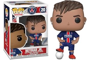 Funko Pop! Vinyl: Football - Neymar Da Silva Santos Jr. - (PSG) - Paris Saint-Germain - Figurine en Vinyle à Collectionner - Idée de Cadeau - Produits Officiels - Jouets pour Les Enfants et Adultes