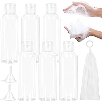 Flaconi Da Viaggio 100ml - 12 Bottiglie Per Shampoo, Balsamo E Cosmetici Con Imbuti E Ugelli - Foto 6