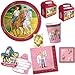 Produktbild HHO Bibi Und Tina Party-Set 48tlg. für 6 Kinder : Teller Becher Servietten Einladung Geschenkboxen