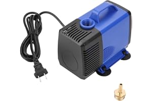 QINLORGO Pompe à eau submersible de la pompe de gravure 80W 3.5m pour le moteur 220V d'axe de commande numérique par ordinateur