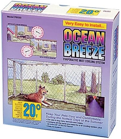 DIG Irrigation PB550 Evaporative Mist Cooling System for Pets