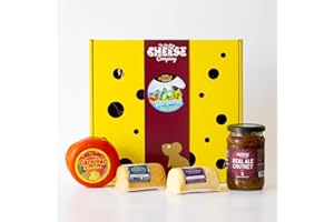 Skegness Cheese Gift Box. Grab A Taste of The Seaside with The Delicious Cheese Selection, Perfect Unusual Gifts for Seaside Lovers. The Chuckling Cheese Company.