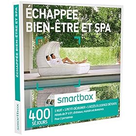 SMARTBOX – Coffret Cadeau – ECHAPPEE BIEN-ETRE ET SPA – 495 Sejours : Hotels de 3 a 5, Chateaux et Demeures Anciennes