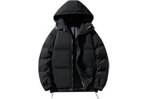 DUHENWU Women's Pink 5XL Casual Quilted Puffer Coat with Sherpa Lining, Waterproof, Autumn, Winter