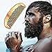 Sir Reginalds Beard Comb Hand Made- Engraved- Beautifully Crafted- Sandalwood