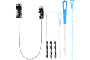‎CONJURAIDE CONJURAIDE 7 Stück Abflussreiniger Spirale, Abflussbürste Rohrbürste Rohrreinigungsspirale Rohrreinigungsbürste Reinigungsbürsten Abflussspirale Drain Cleaner Schlauchbürste für Abfluss Pipe Cleaner