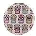 DESIGNER SUGAR SKULL COMPACT MIRROR MAKES A GREAT GIFT OR STOCKING FILLER