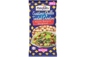 KOALAKOI Bulk Catering Croutons, Garlic and Original Flavours, 500g Packs, Multiple Pack Sizes (1x500g Original)