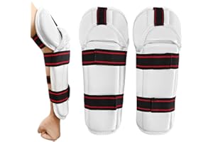 Meindin Coudières de sport avec doublure EVA pour taekwondo, combat et boxe