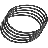 QUARKZMAN Nitrile Rubber O-Ring 120mm OD 5mm Width 5pcs | O-rings, Washers, for Plumbing and Automatic Quick Repair