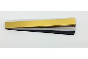 Pearl Gold pack4 Iris Folding Strips 5X Mixed Colours DeeCraft