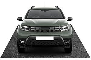 Kistrba Eindämmungsmatte 7'9" x 16' Garagenbodenmatten für Toyota Yaris Cross, Garagenmatte Auto wasserdichte Hochleistungsmatten für Autos zum Schutz vor Regen, Schnee und Schlamm