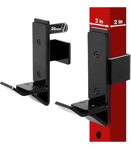 Support Pour Disques De Musculation Yes4All - Pour Power Rack 2x2 Pouces (VI P2TD) - Neuf