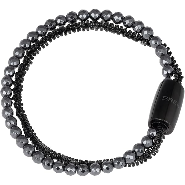 Breil Soft Set XL – Collana E Bracciale Trasformabili In Acciaio, Collezione Magnetica System, Silver