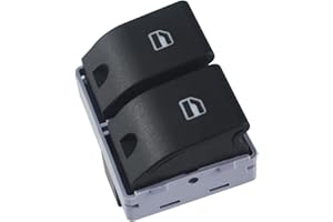 ZEALfix Botón Ventana Interruptor for Seat Ibiza Cordoba,6Q0959858 Eléctrica Botonera Elevalunas for Polo 9N FOX 5Z1