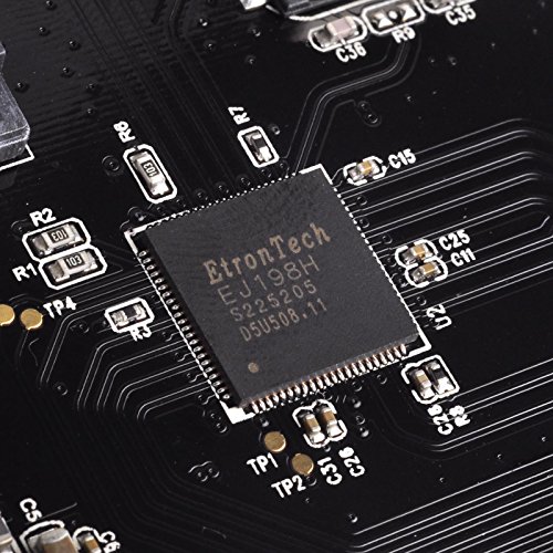 SilverStone SST-ECU01 – PCI-E Erweiterungskarte 2x intern USB 3.0 19-pin Anschlüsse, unterstützt UASP und Turbo-Boost, low-profile geeignet - 9