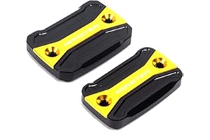 FKUTYVG Tappo Olio Moto Coperchio Leva Freno Creativo Adatto per for DU-CA-Ti Hypermotard Monster 796 696 695 Coperchio Tappo Serbatoio Liquido Freno Anteriore 2008-2015 (Color : Gold)