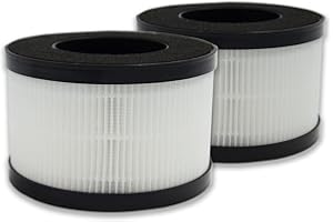 PUREBURG Confezione da 2 filtri HEPA a 3 stadi di ricambio compatibili con il purificatore d'aria HIMOX, AP01 (H01)