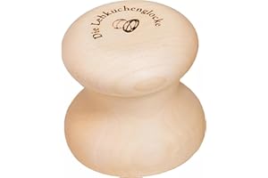 Lebkuchenglocke | Das Original | Lebkuchenform 7 cm | zum backen von Nürnberger Lebkuchen | Backform für Hobbybäcker und Konditoren