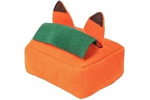 DONGKER Caja de pañuelos para perro, juguete de felpa para mascotas, toalla de papel para masticar, juguetes para perros, gatos, animales pequeños