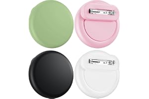 T Tersely 4 Pack Waterproof Holder for AirTag Black White Pink Green | Premium Quality, Durable Design, Wide Compatibility